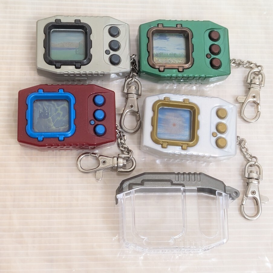 Yahoo!オークション - デジモンペンデュラム 4個 当時物 イレモン BAND