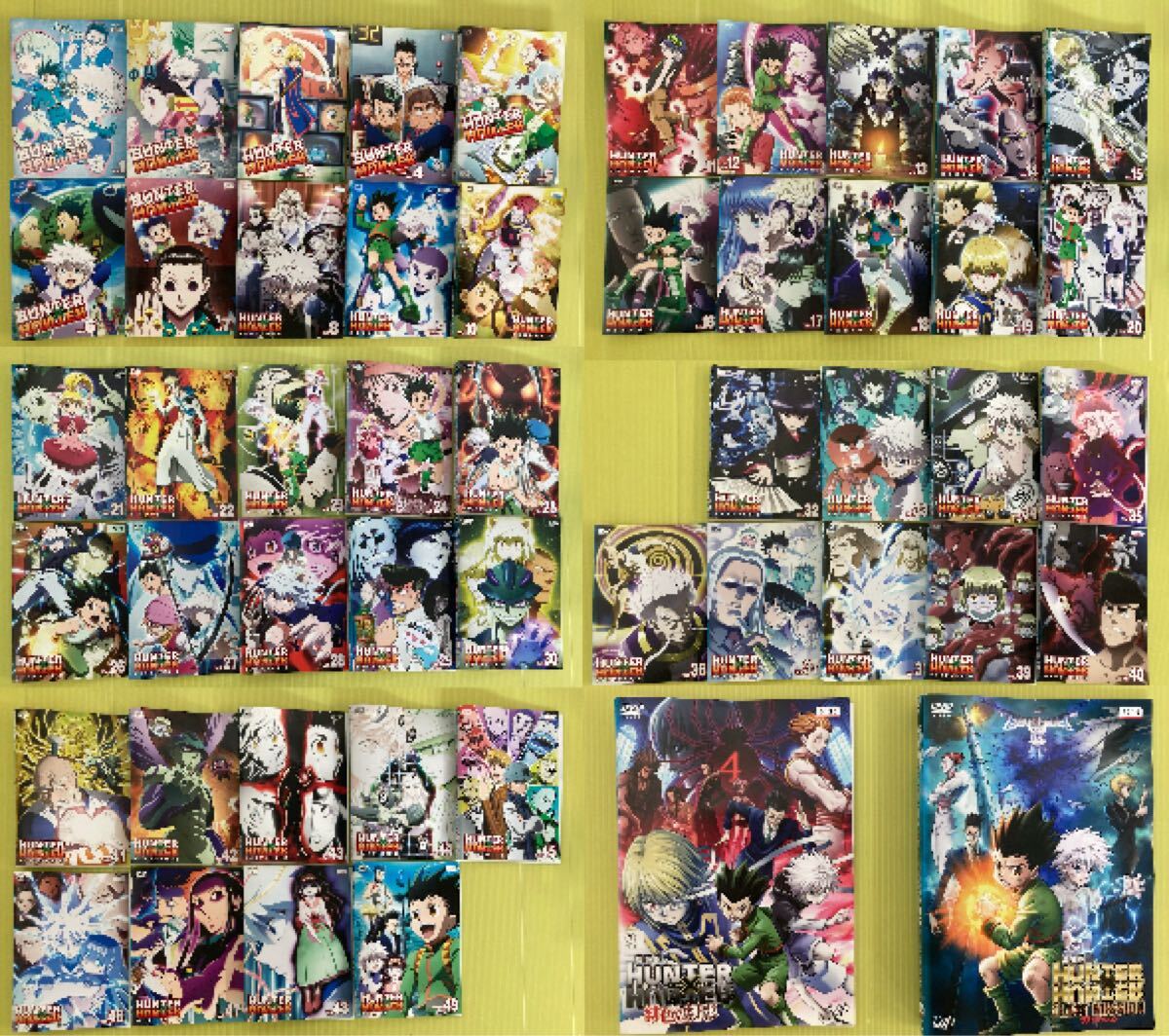 HUNTER×HUNTER ハンター ハンター TV版 48巻（vol 31欠品） + 劇場版 2
