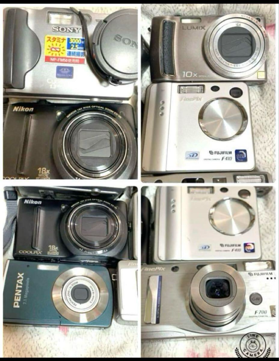 デジタルカメラ 6台 ジャンク デジタルカメラ 6台ジャンク デジタル