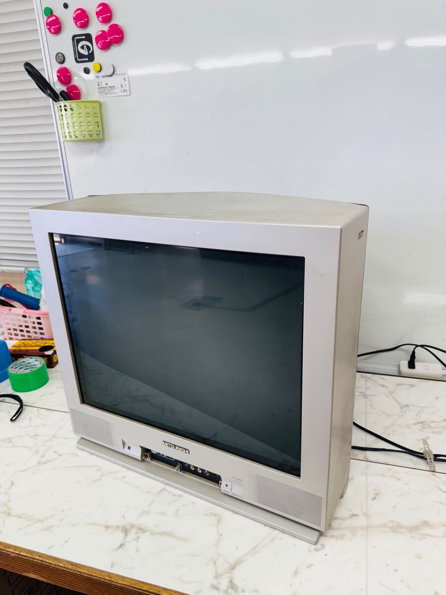 MITSUBISHI 三菱 ブラウン管 テレビ 21型 電化製品 家庭用 レトロ