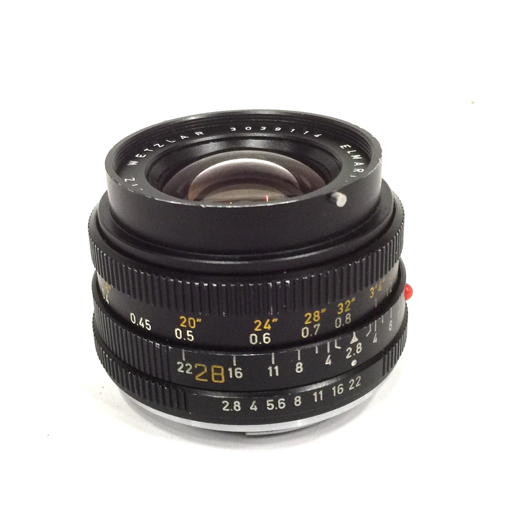 Yahoo!オークション - 1円 Leica LEITZ WETZLAR ELMARIT-R 1 2.8/28 カ