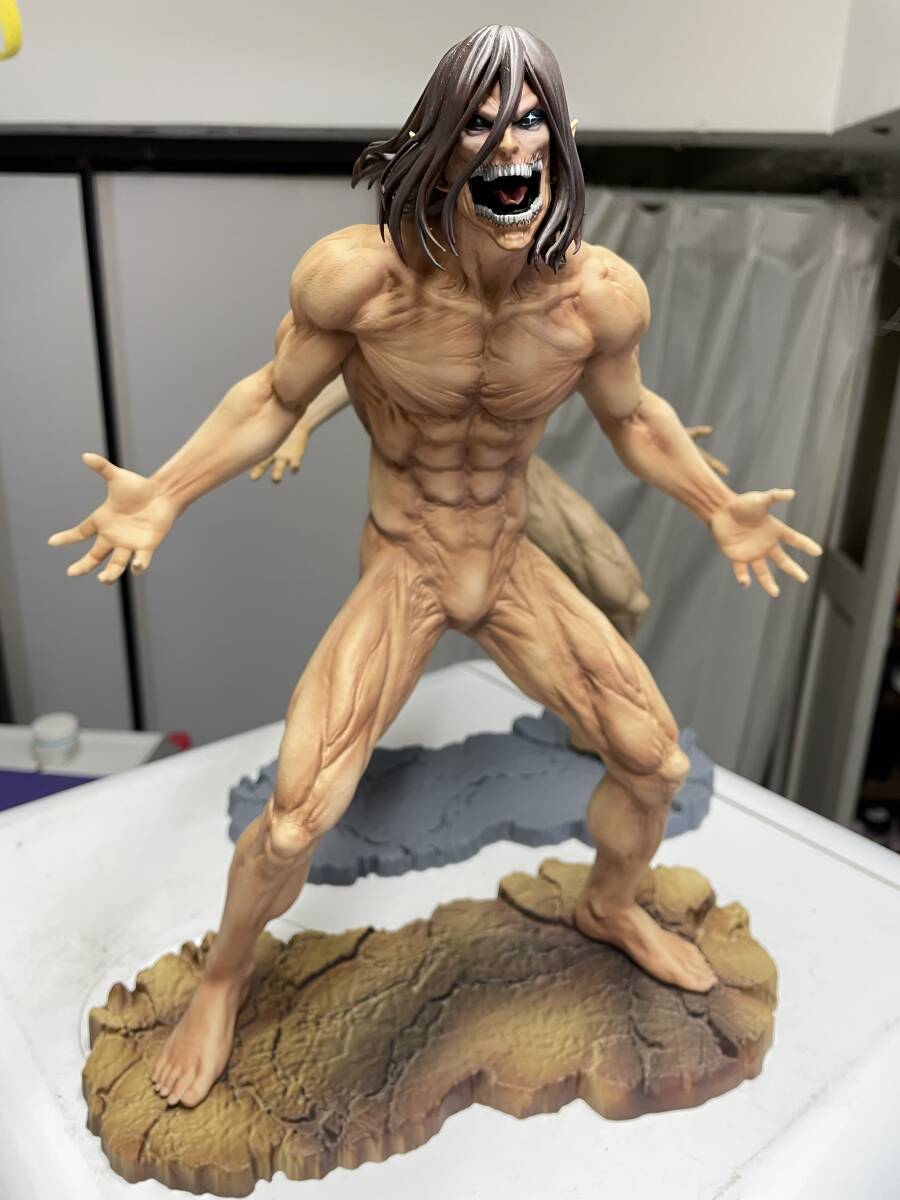 Yahoo!オークション - 一番くじ 進撃の巨人 A賞 MEGAIMPACT エレン・イ