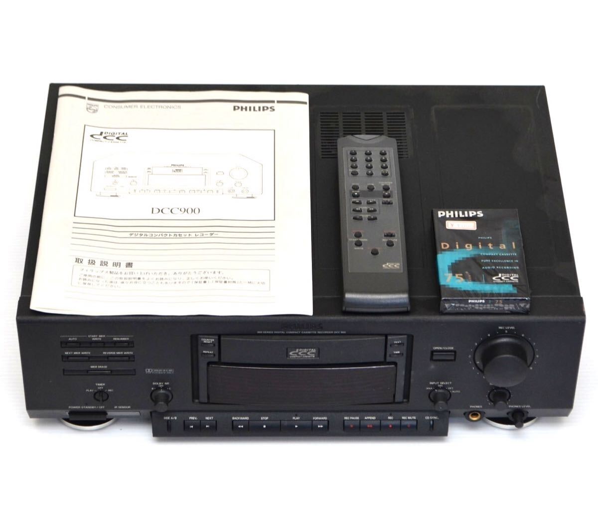 PHILIPS DCC600 DCC デジタルコンパクトカセットデッキ ジャンク