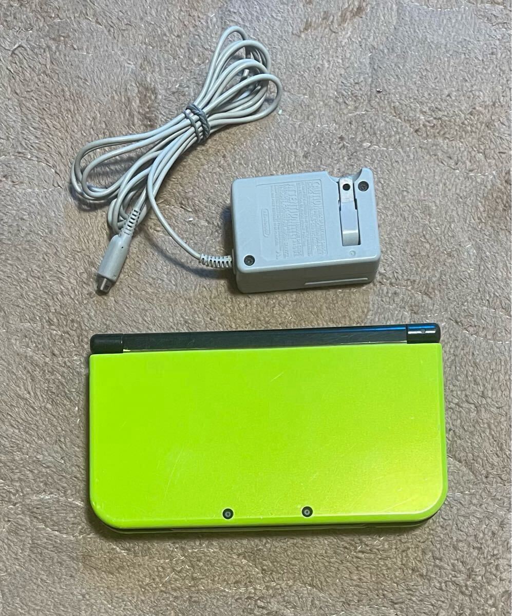 Yahoo!オークション - New ニンテンドー3DS LL ライム×ブラック 88円