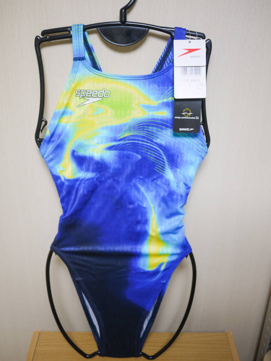 Yahoo!オークション - スピード 競泳水着 Lサイズ 青柄 新品