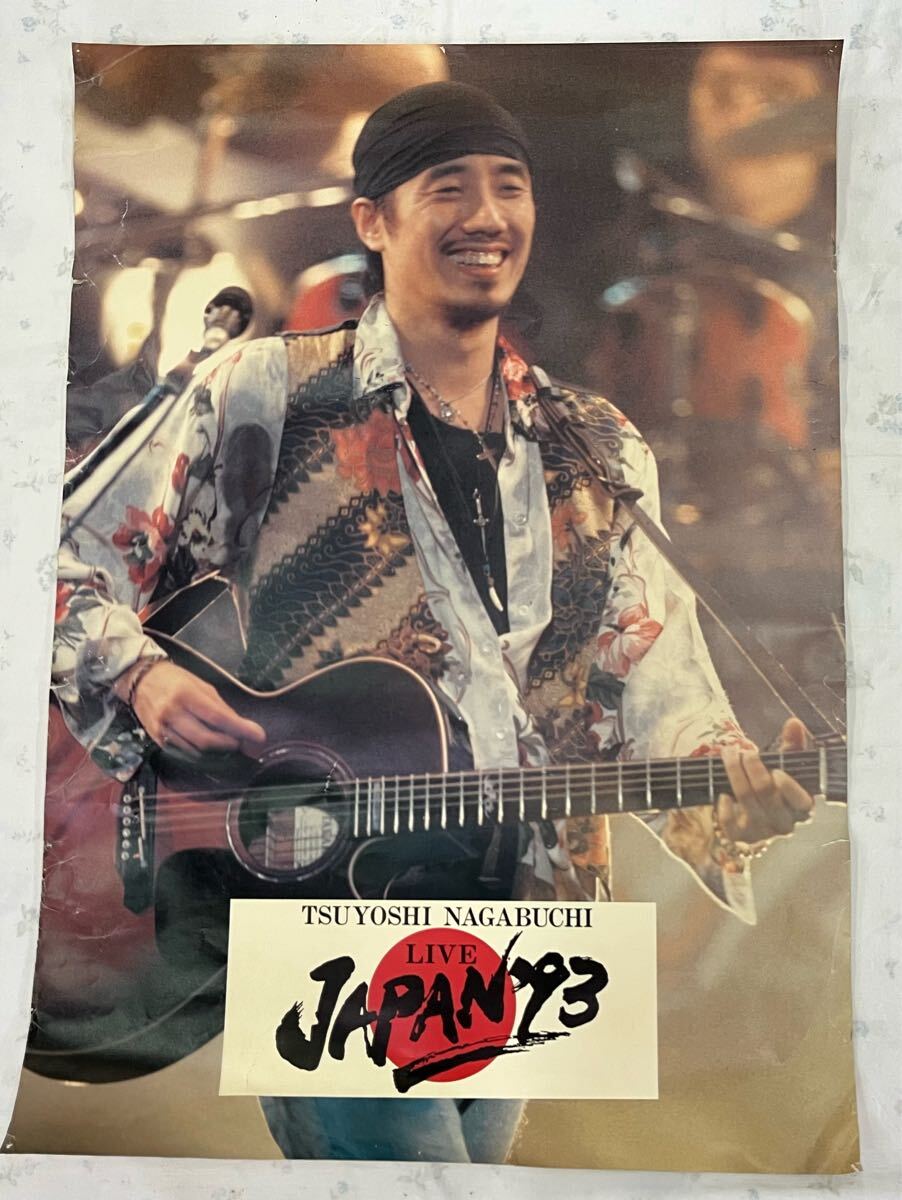 Yahoo!オークション - 【8】希少 当時物 長渕剛 ポスター LIVE「JAPAN'