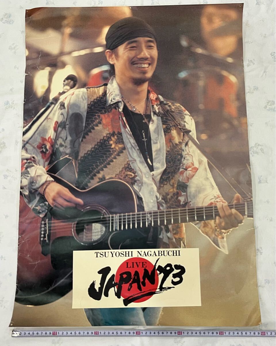 Yahoo!オークション - 【8】希少 当時物 長渕剛 ポスター LIVE「JAPAN'