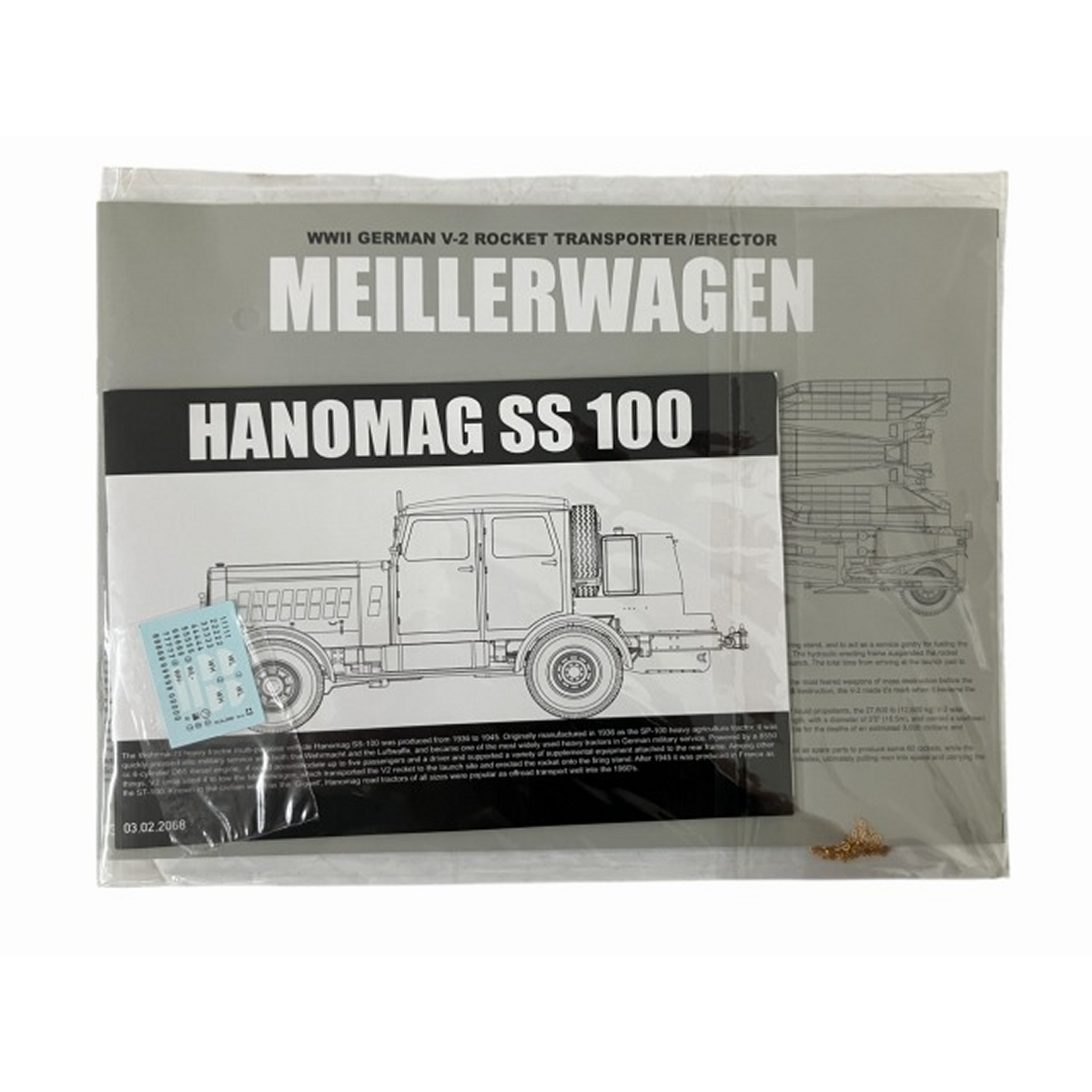 Yahoo!オークション - V-2 ROCKET MEILLERWAGEN HANOMAG SS100 1/35 20
