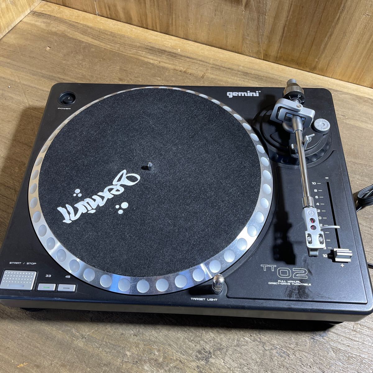 Yahoo!オークション - gemini TT-02 MKII ターンテーブル レコード プ