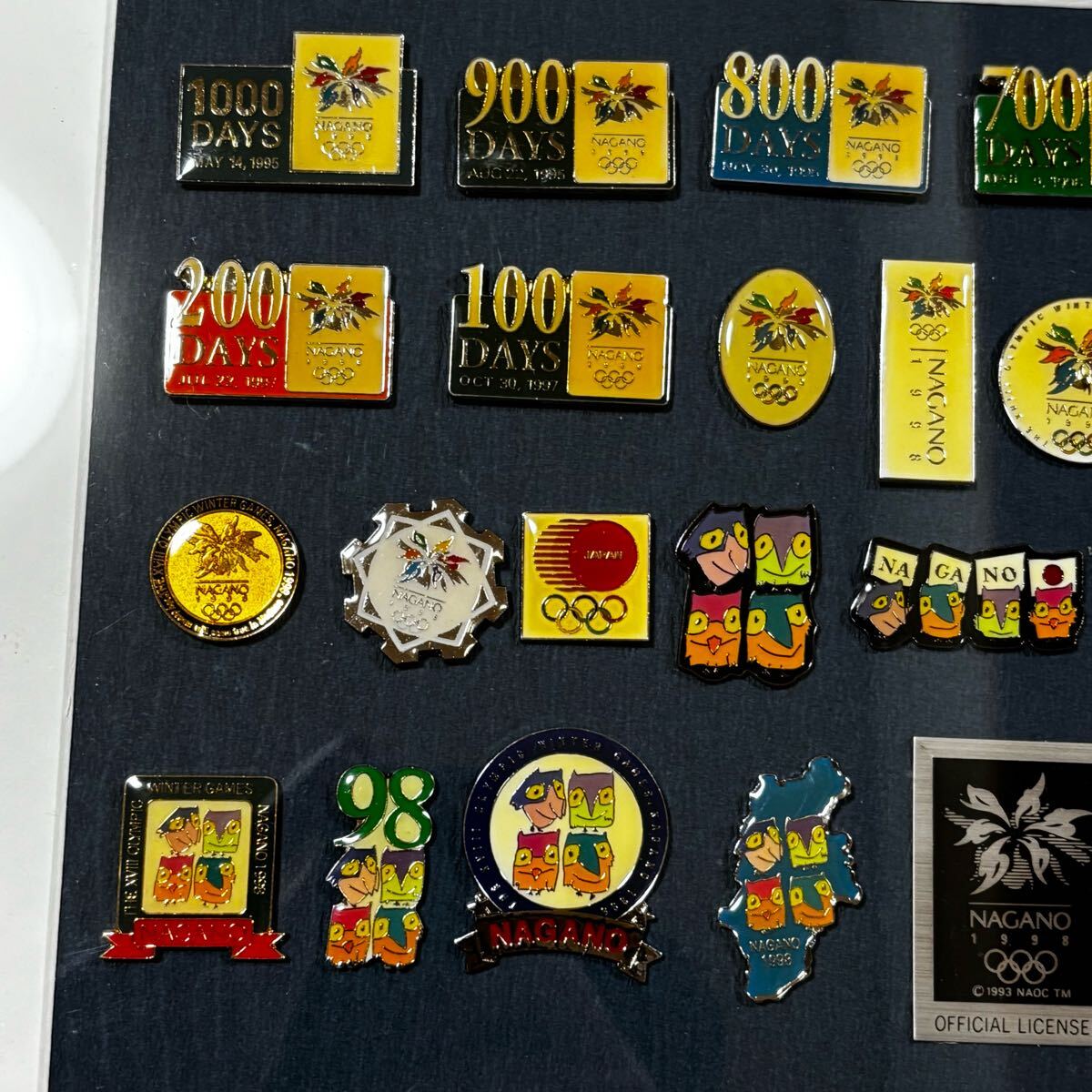 長野オリンピックORTO 96 ゴールドピンバッジ 長野オリンピックORTO 96
