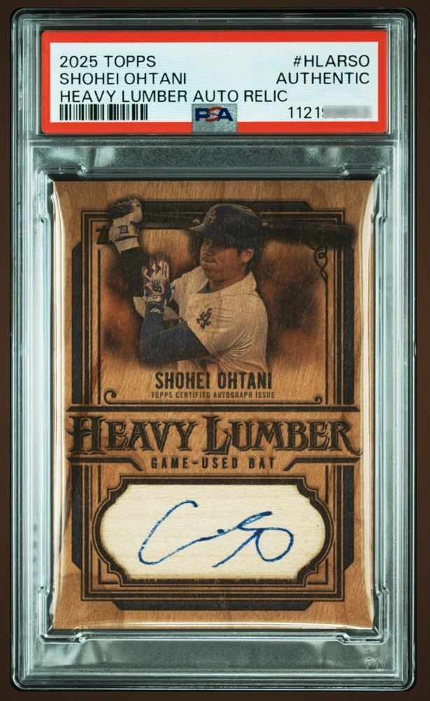 Yahoo!オークション - 1円スタート 大谷翔平 2025 Topps Heavy Lumber