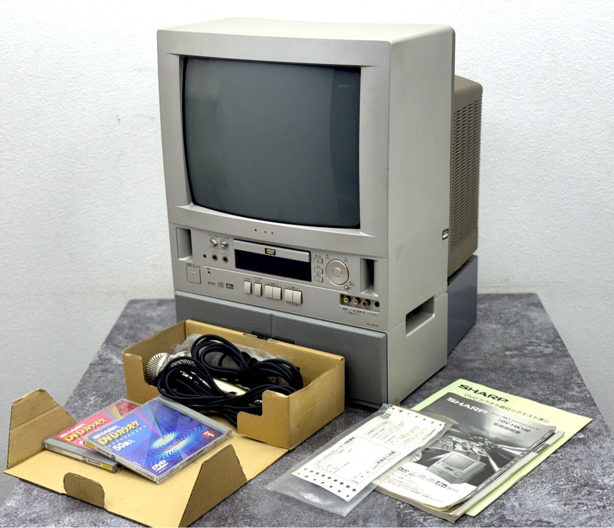 Yahoo!オークション - 動作品/99年製 SHARP シャープ テレビ一体型カラ
