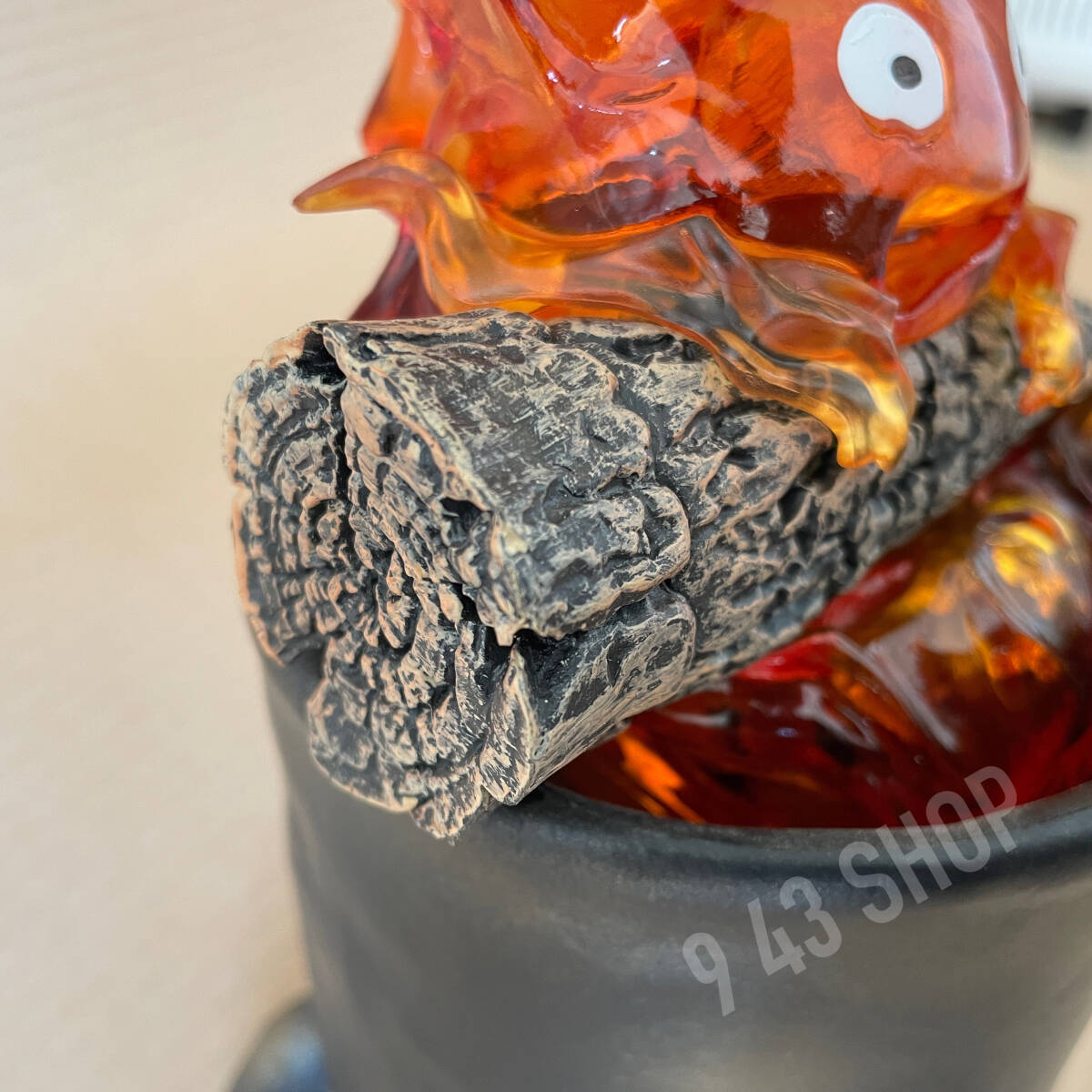 神隠 STUDIO ハウルの動く城 カルシファー ガレージキット LED付き