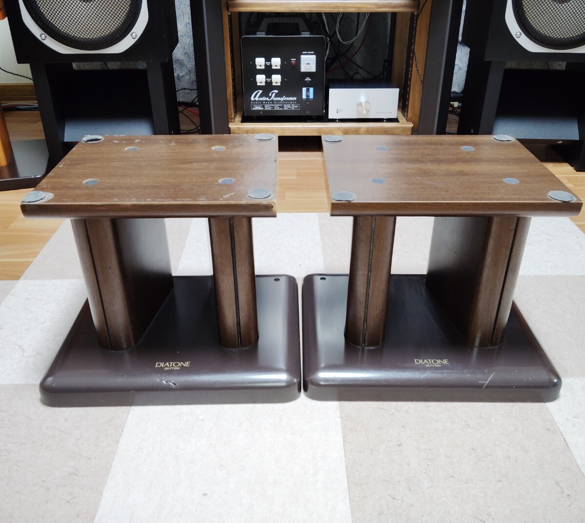Yahoo!オークション - DIATONE DK-77WN スピーカースタンド ペア サイ