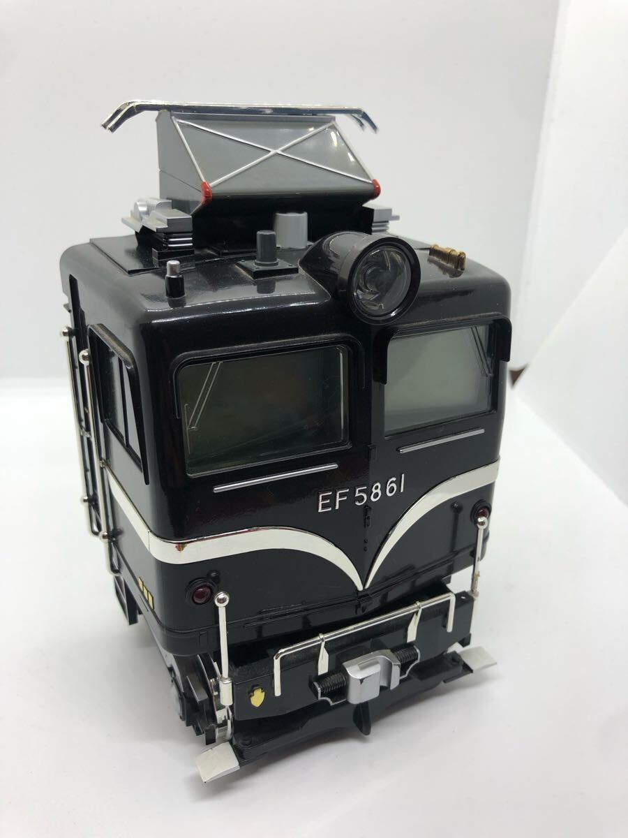 Yahoo!オークション - 通電確認済 トミーテック EF 58 61 めざまし時計