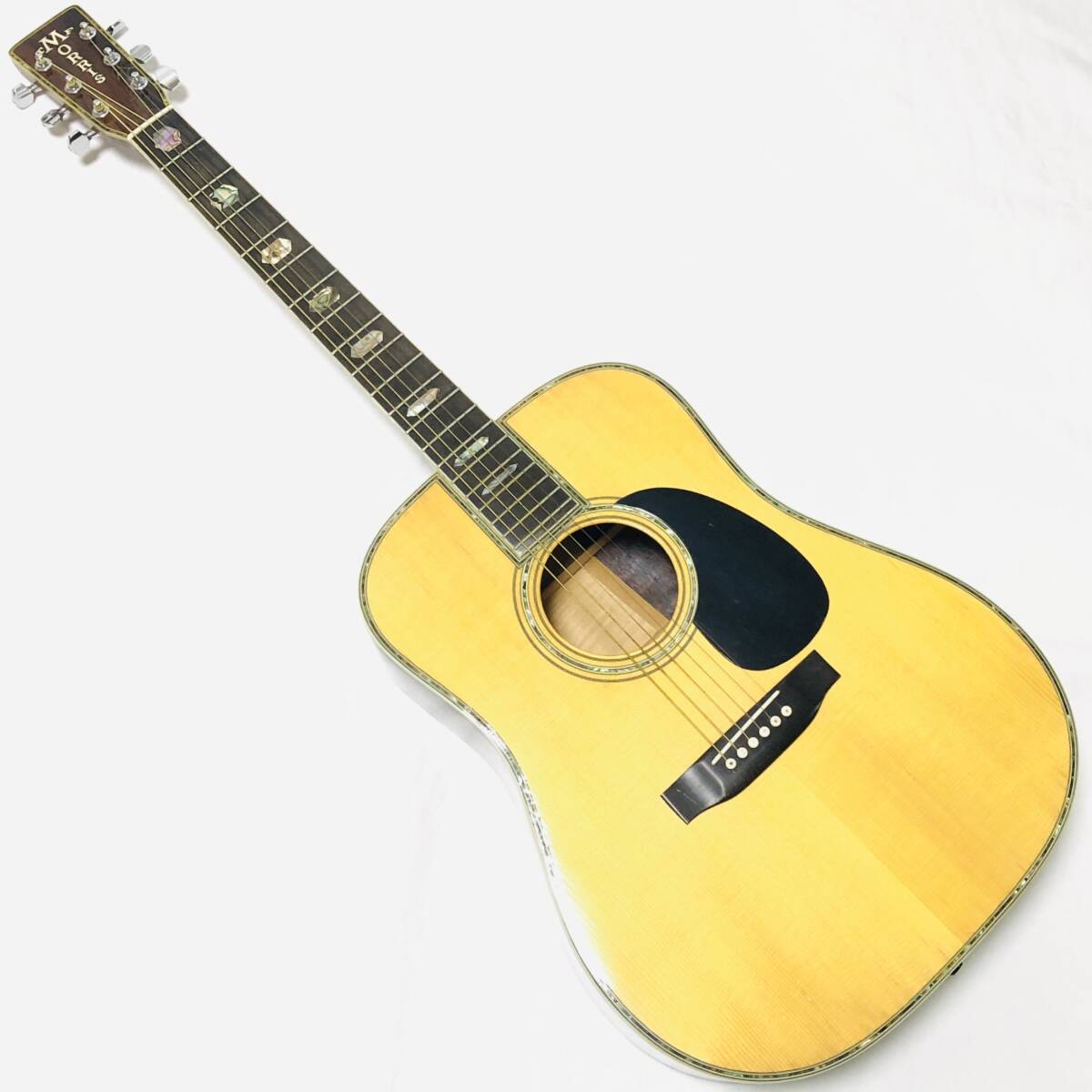 Yahoo!オークション - Morris TF-100 (W-100) Acoustic Guitar MADE IN