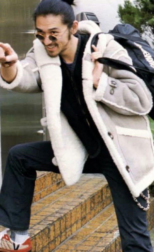 90sアーカイブ ヴィンテージ グッドイナフ ムートンダッフルコート