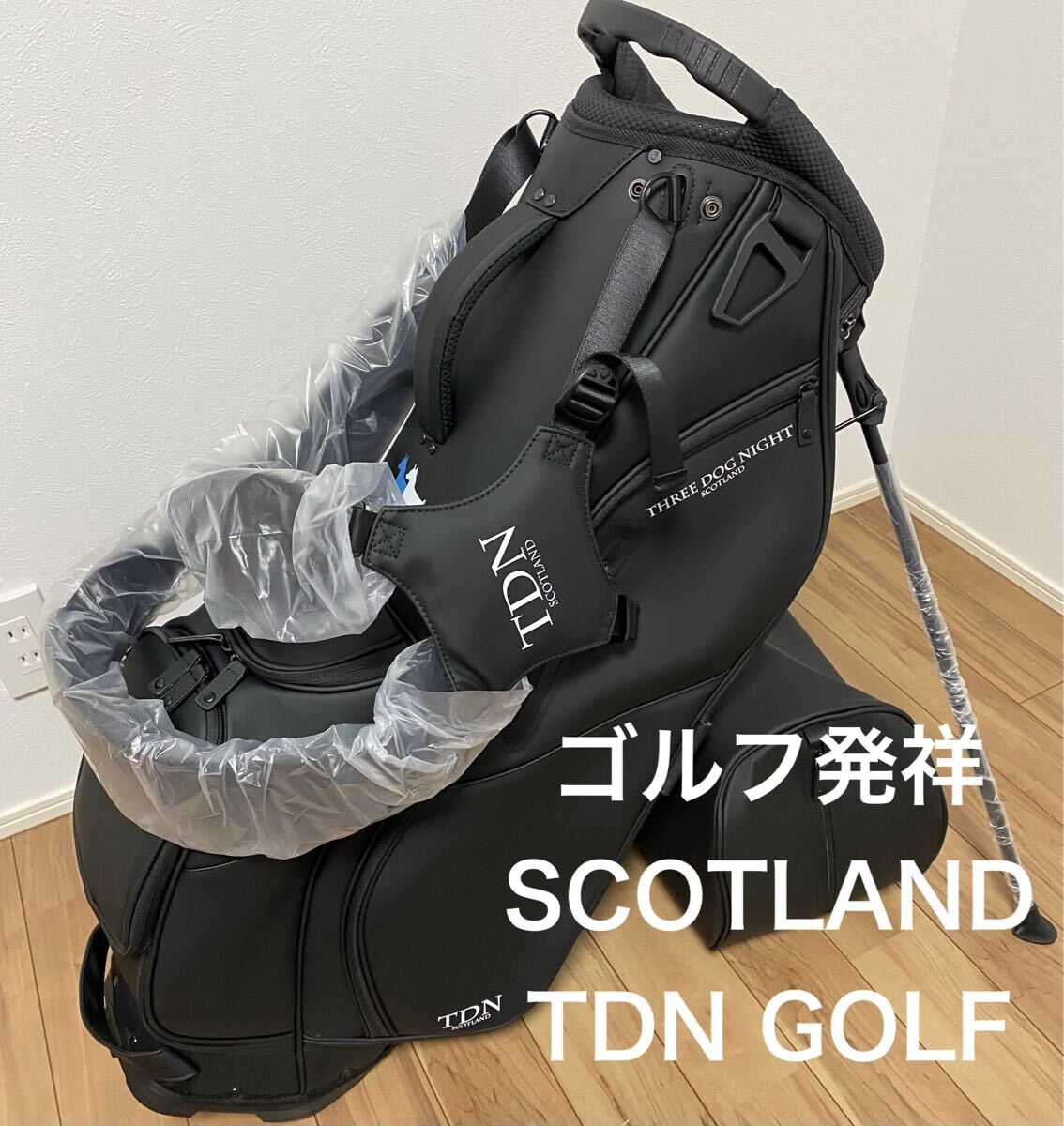 Yahoo!オークション - 新品未使用TDN GOLFスタンド式キャディバッグ ス