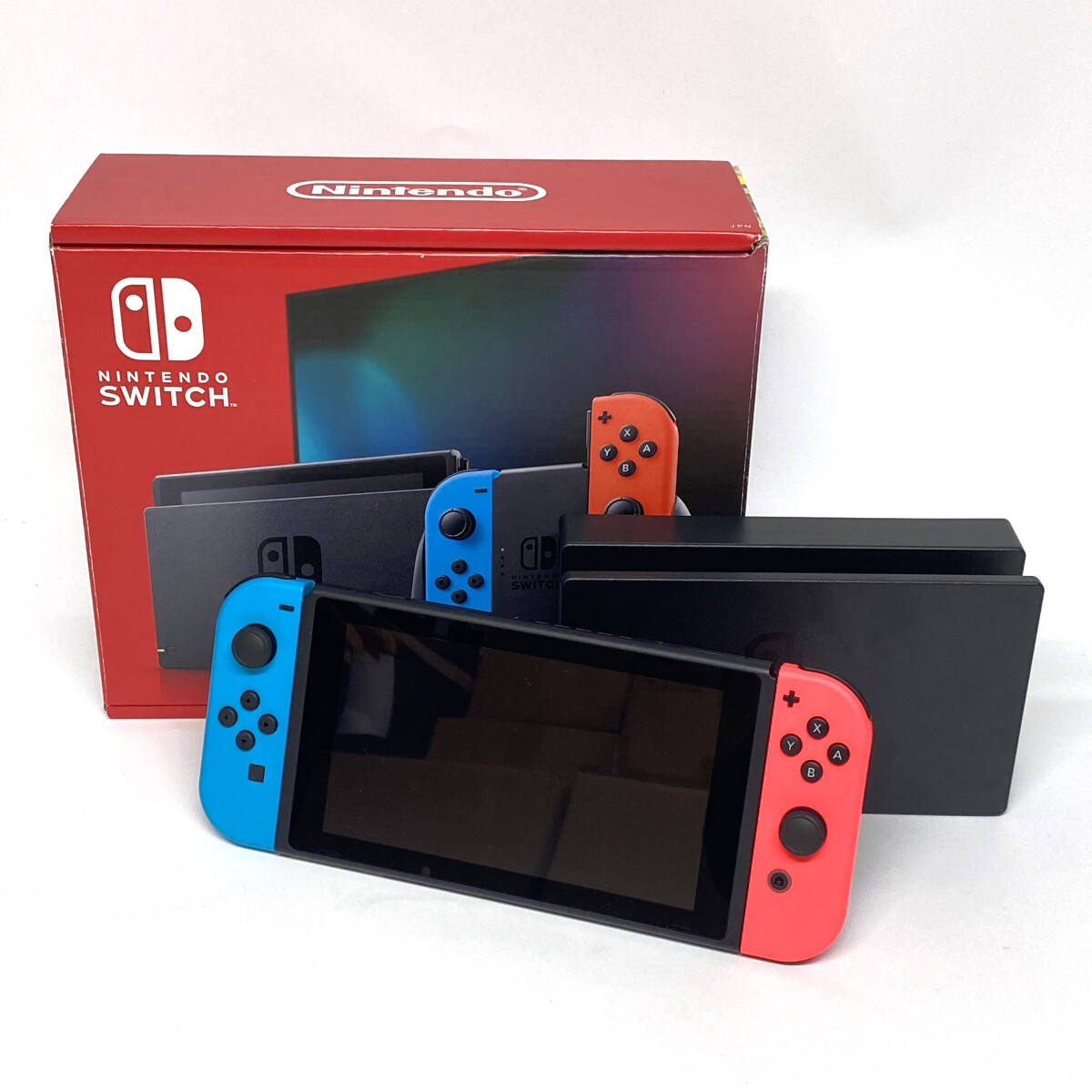 ジャンク品」Nintendo Switch 青/赤 ケース付き Nintendo Switch 本体