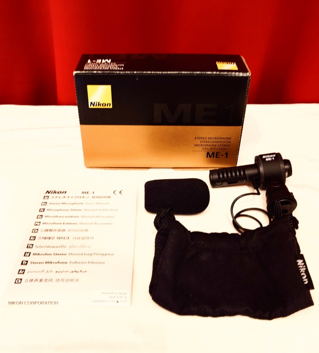 Yahoo!オークション - 極上美品 Nikon ニコン ステレオマイクロフォン