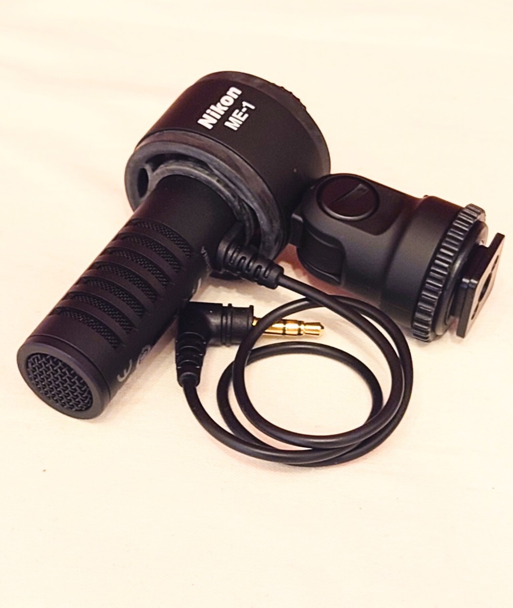 ニコン ステレオマイクロホン ME-1 ニコン ステレオマイクロフォン ME