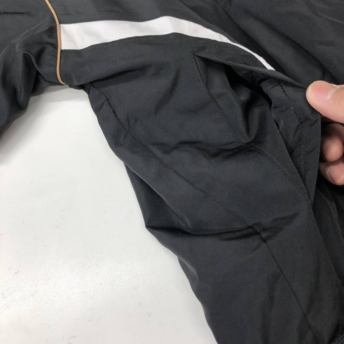 北海道日本ハムファイターズ ハーフジップ ウインドブレーカー 半袖 S