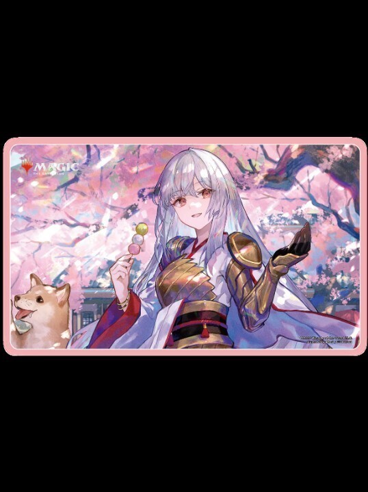 MTG 放浪皇 春のお花見キャンペーン プレイマット 放浪皇のお花見