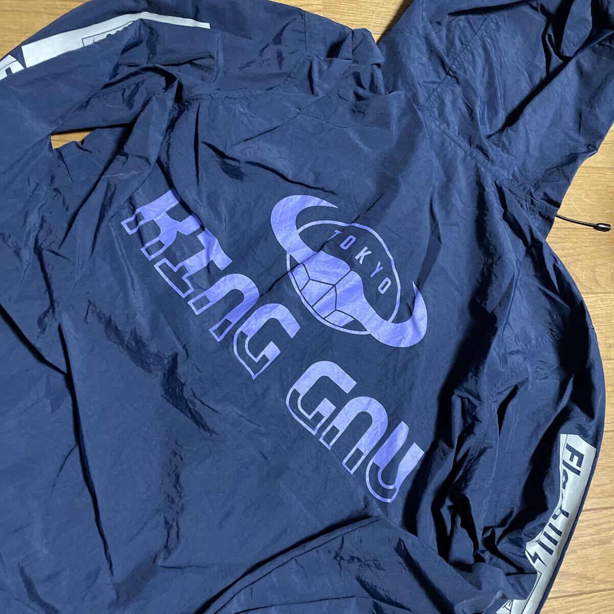 King Gnu Flash Reflect Print アノラック ネイビー Lサイズ 「King