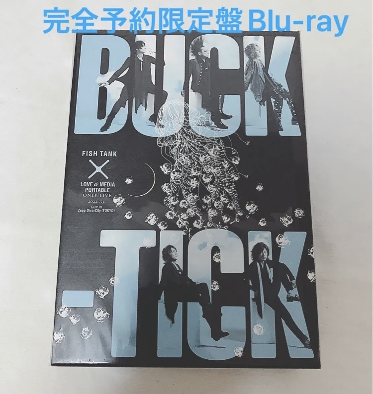 完全予約限定盤】BUCK-TICK FISH TANK×LOVE&MEDIA PORTABLE ONLY LIVE