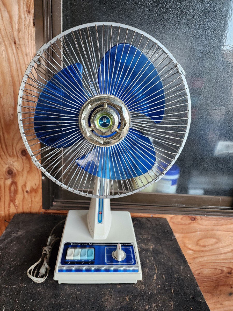 Yahoo!オークション - SANYO 扇風機 EF-6JB 三洋電機 羽根直径30cm 100