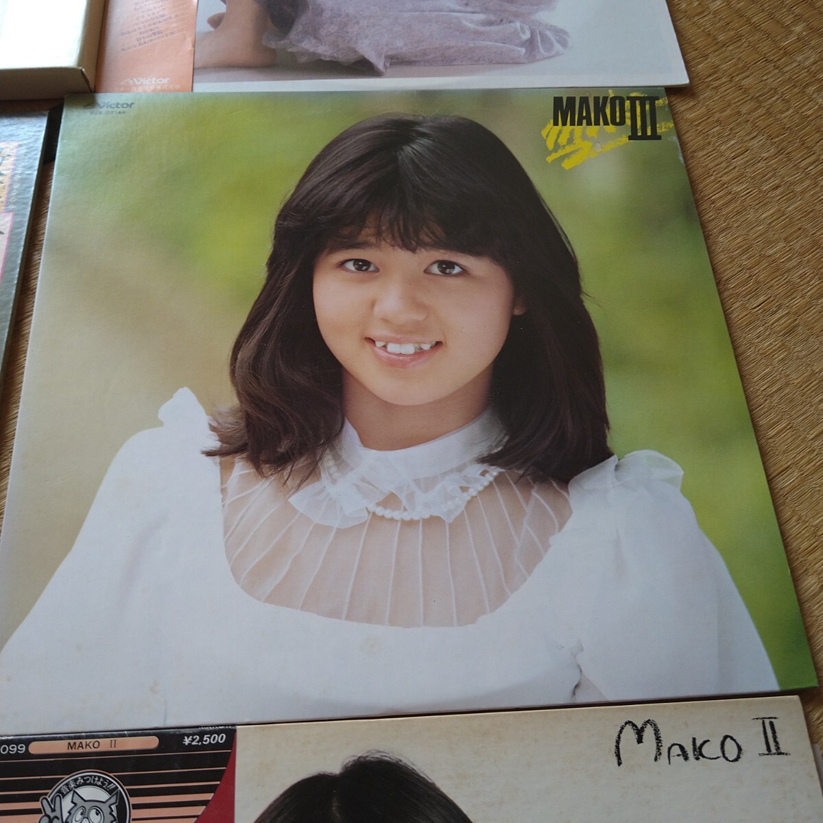 石野真子 LP レコード 9枚セット 昭和 歌謡 アイドル MAKO Ⅱは 汚れ