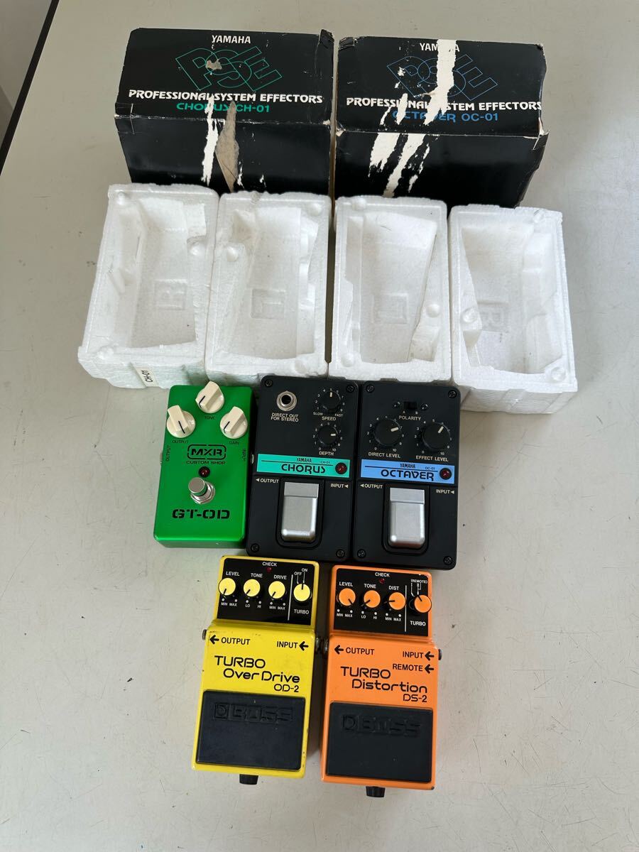 Yahoo!オークション - BOSS DS-2 OD-2/MXR GT-OD/YAMAHA OC-01 CH-01