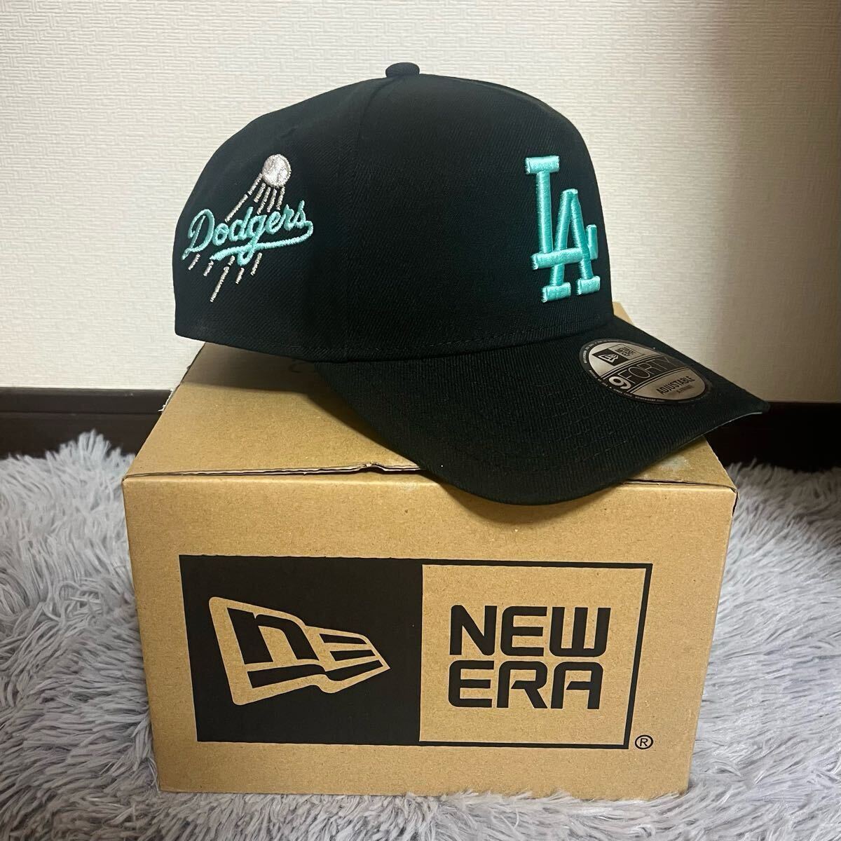 NEWERA ニューエラ ドジャース 9FORTY A FRAME LA TIFFANY キャップ