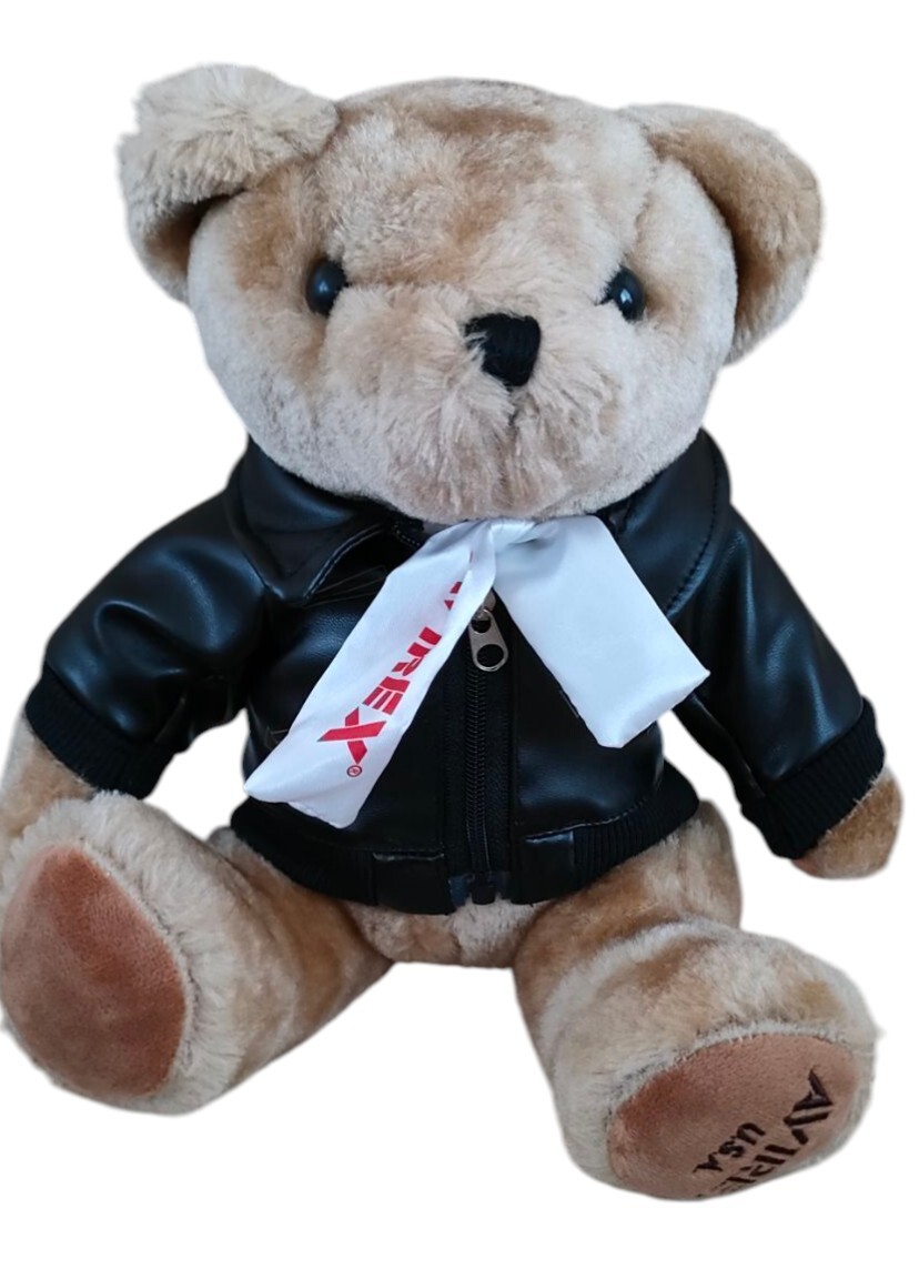 AVIREX／アビレックス】購入特典品 テディベアぬいぐるみ 非売品 希少