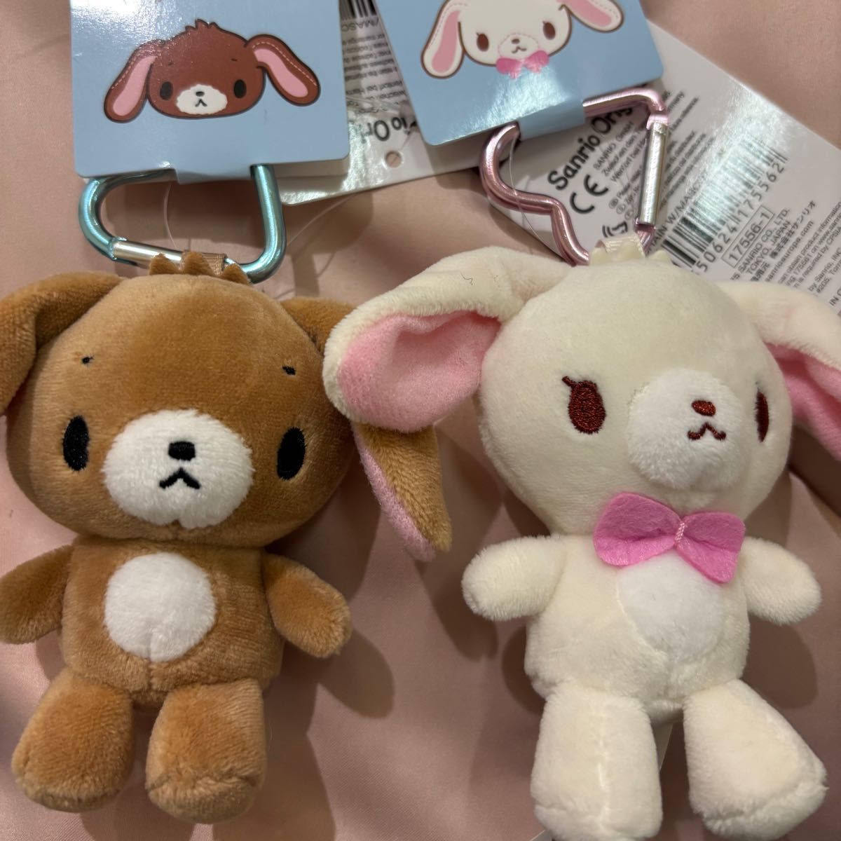 新品サンリオ ミニマスコットホルダー シュガーバニーズ しろうさ