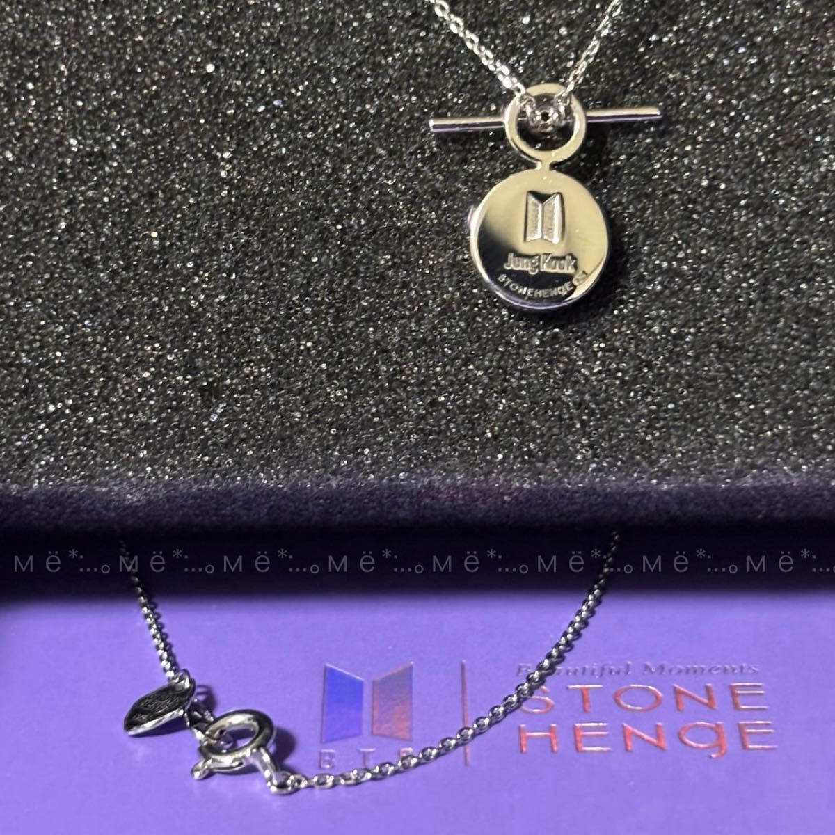 BTS JUNGKOOK グク STONEHENgE ネックレス ストーンヘンジ 公式 コラボ