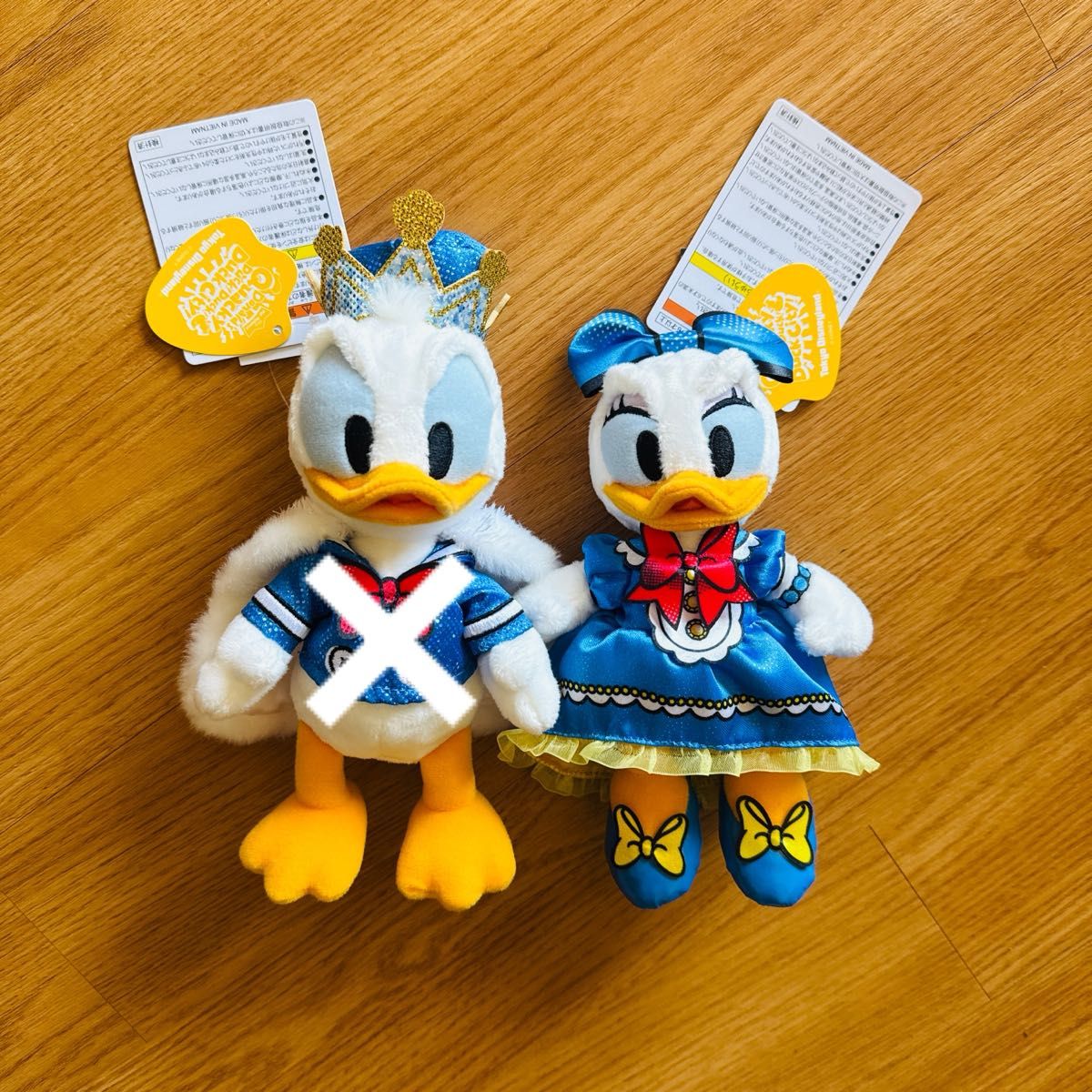 ゆ*ゃ様 4点セット ドナルド ぬいぐるみバッジ（2点） キーチェーン