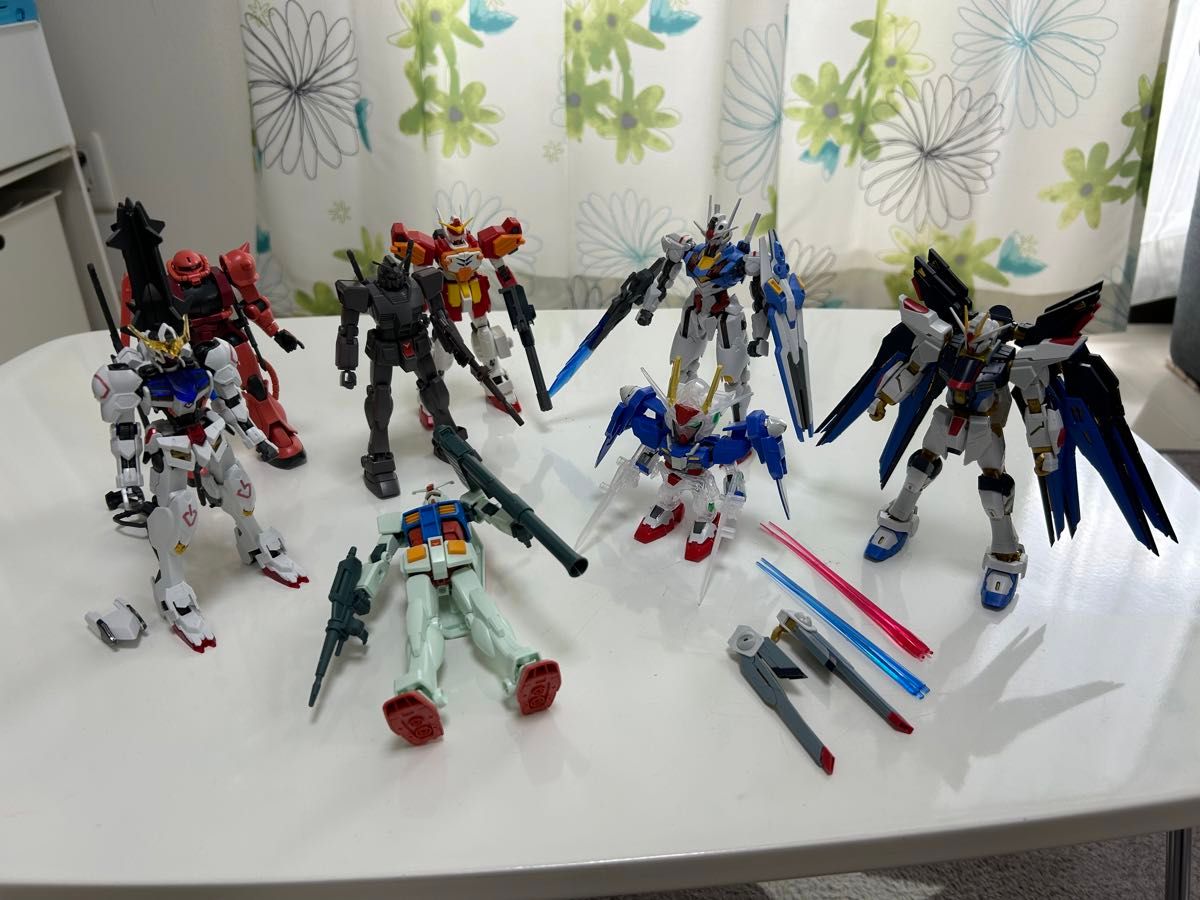 ガンプラ ジャンク品 プラモデル ガンダム RG HG SD 計8点 パーツ取り
