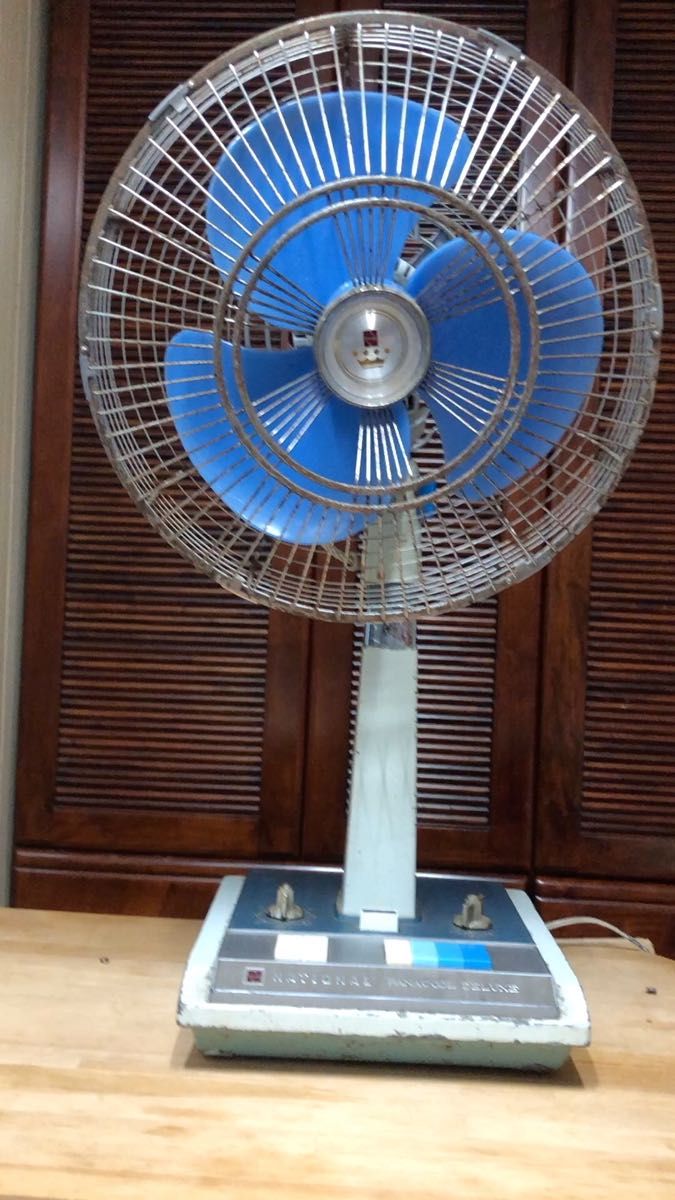 National ナショナル F-30MG DELUXE 扇風機 昭和レトロ 激レア・希少