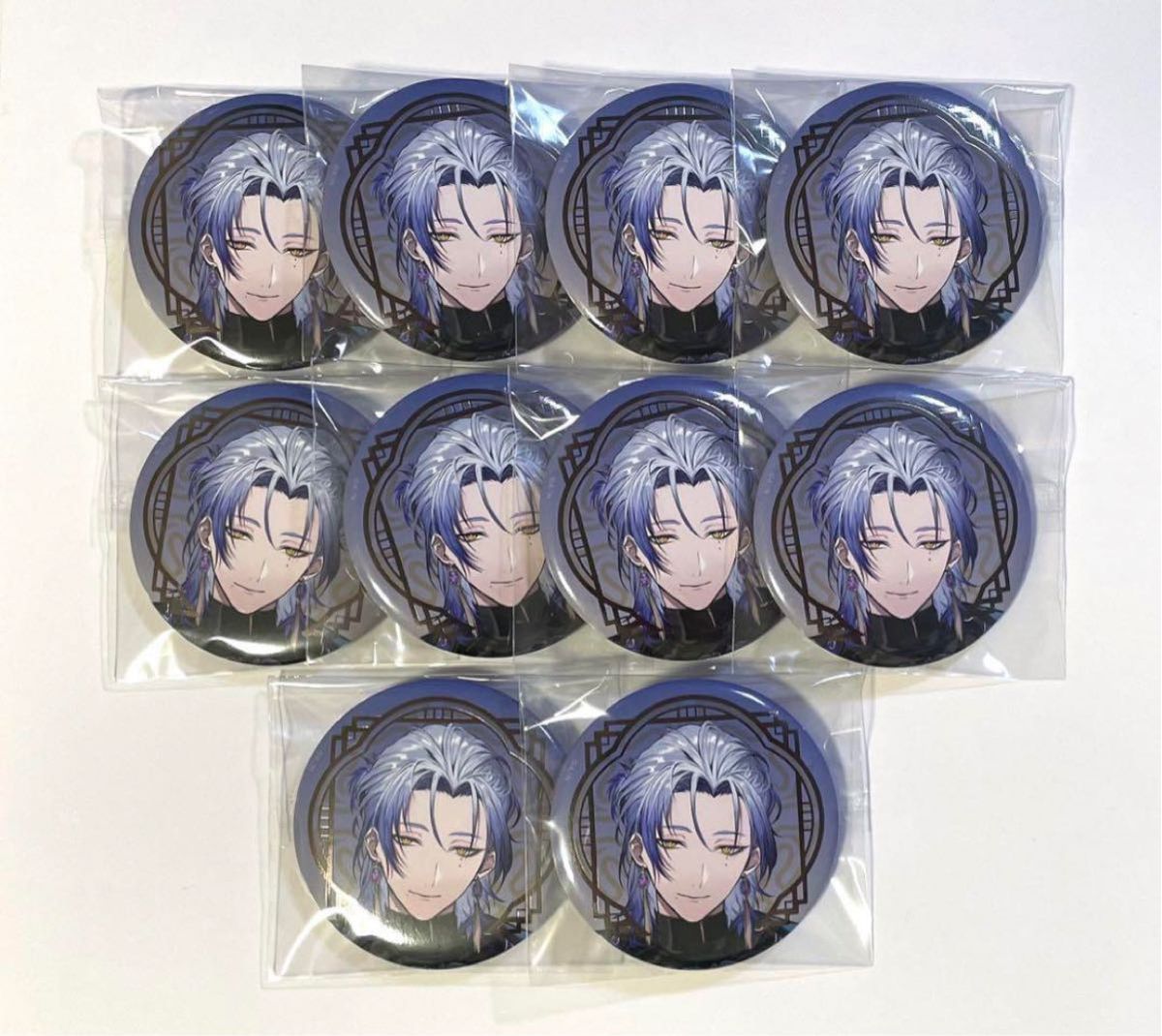 ミラン・ケストレル 半年記念 ハーフアニバーサリー 缶バッジ みたらし