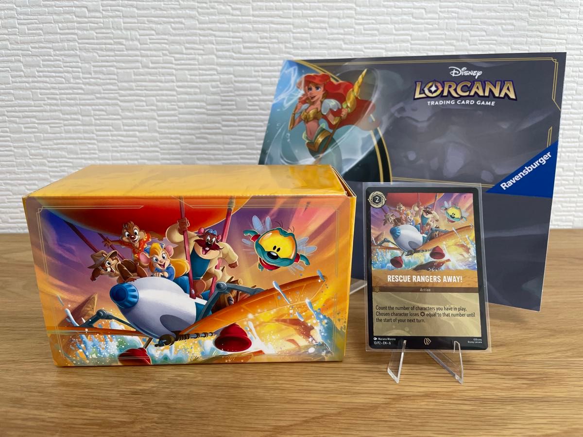 海外限定 ディズニー ロルカナ プロモ 非売品 ボックス プロモカード