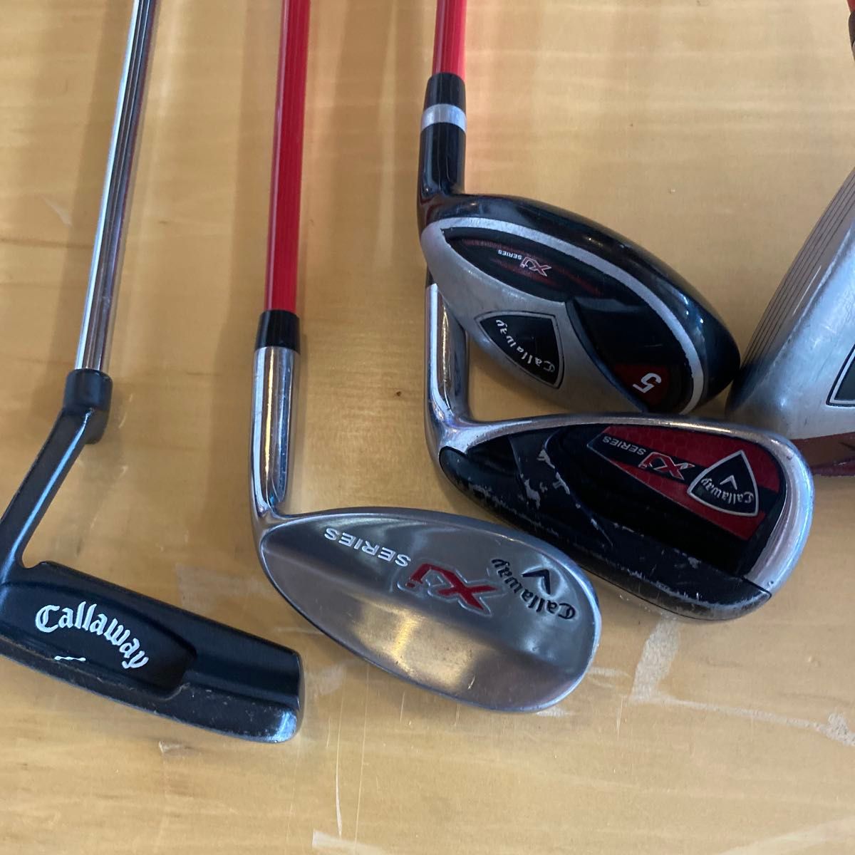 キャロウェイ ジュニア用 ゴルフクラブ XJシリーズ 6点セット｜Yahoo