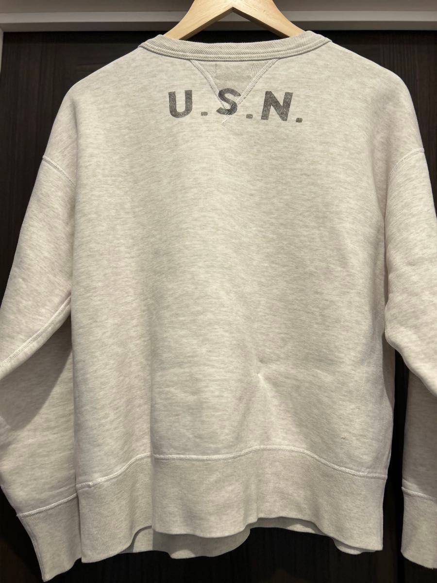 希少 旧リアルマッコイズ スウェット ヴィンテージ ステンシルカスタム