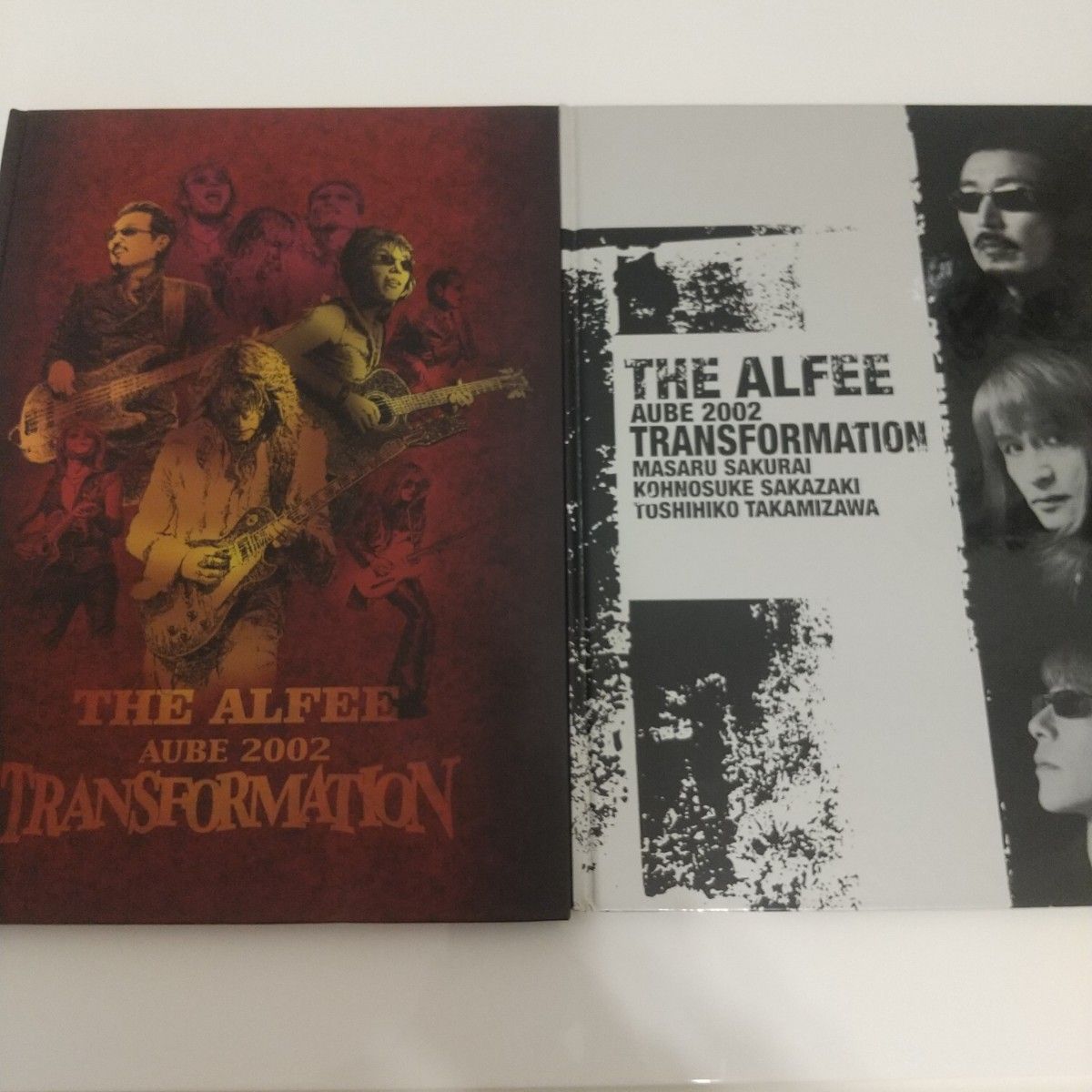 THE ALFEE 2002年 ツアーパンフレット春ツアー・秋ツアー｜Yahoo