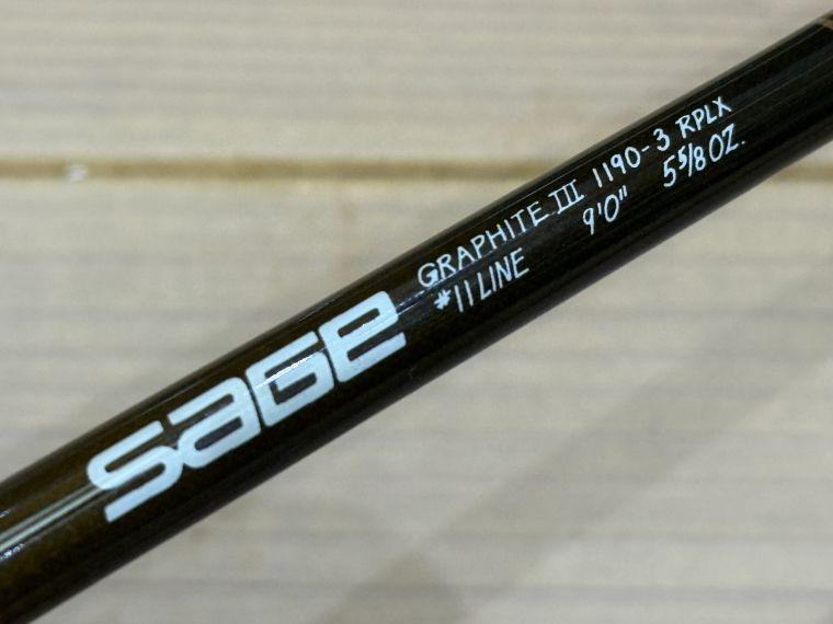Yahoo!オークション - SAGE GRAPHITE III 1190-3 RPLX セージ フライロ