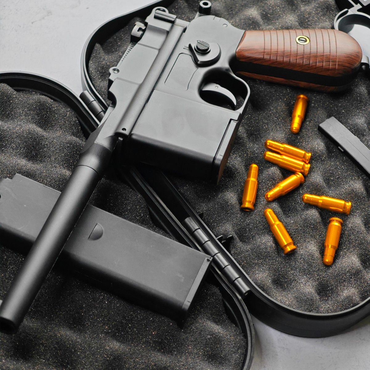 モーゼル C96 (M712)フィンガーアクションブローバック 排莢式 モデル