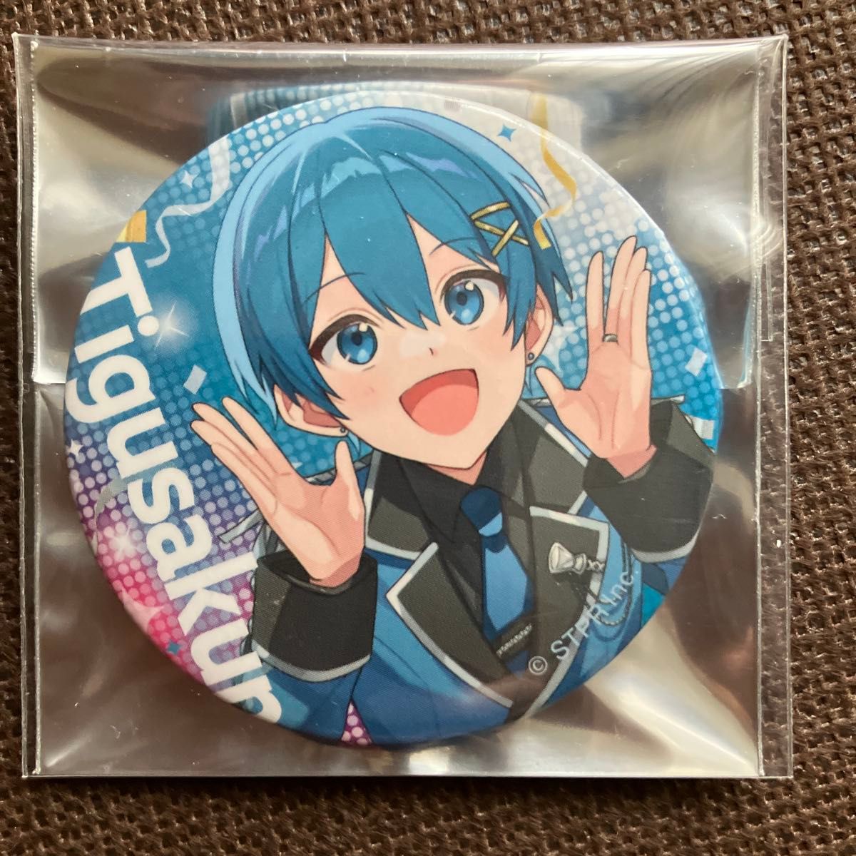 AMPTAKxCOLORS アンプタックカラーズ ちぐさくん すとふぇす 缶バッジ