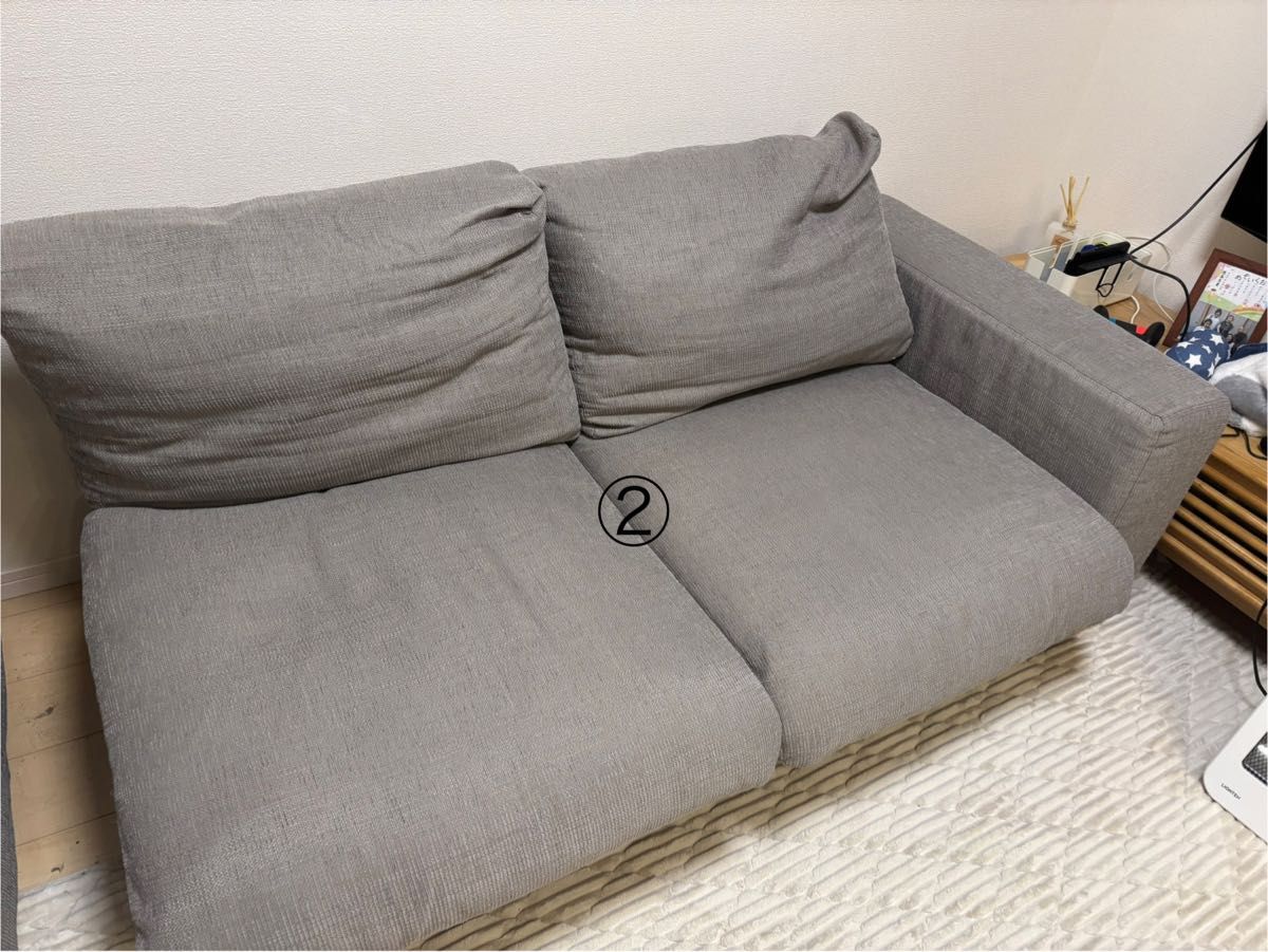 ACTUS（アクタス） カウチソファセット【セット売り②】 リビング