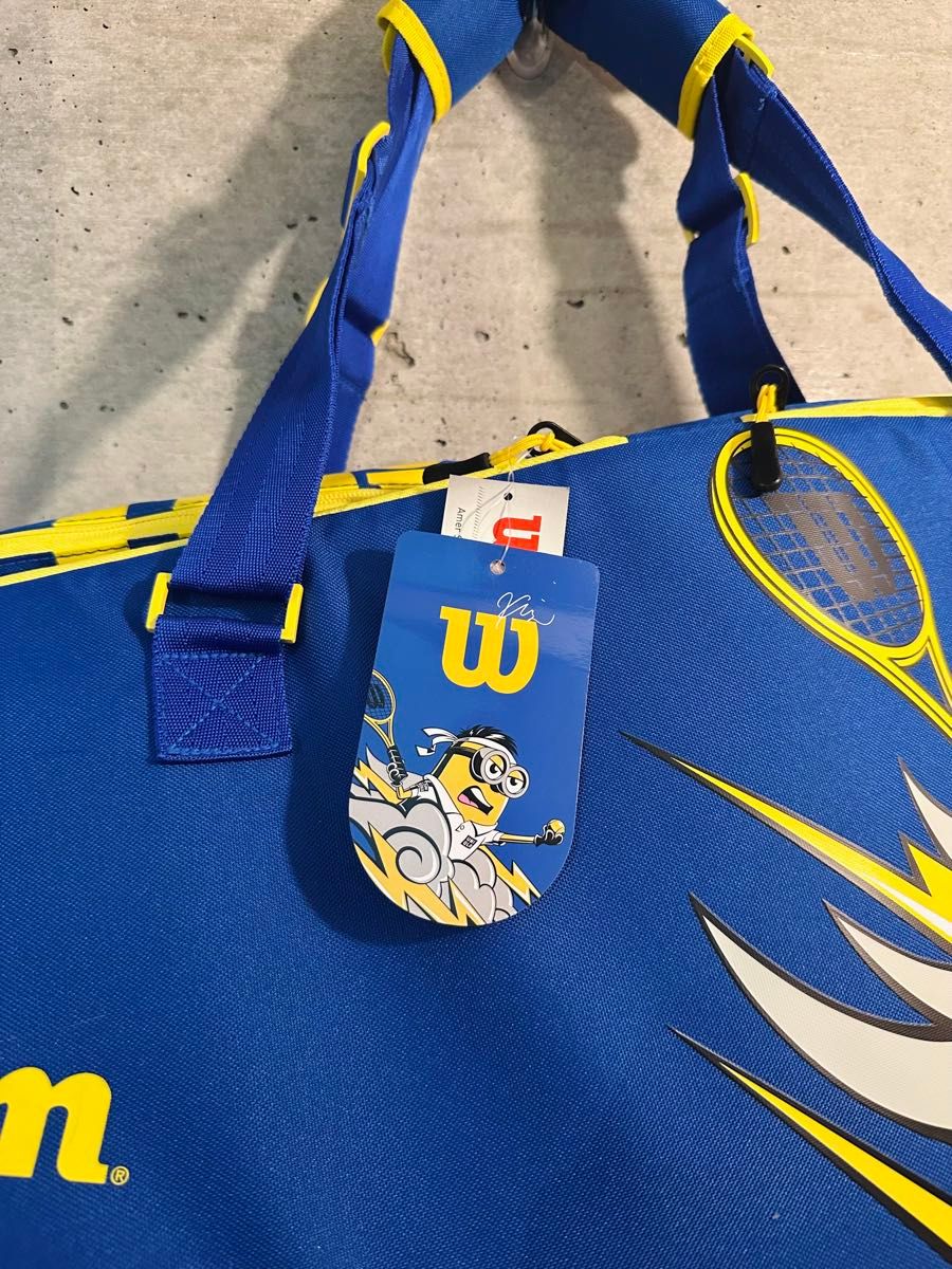 BTS JIN 愛用 ジン ミニオンズ ウィルソン テニス ラケットバッグ 新品