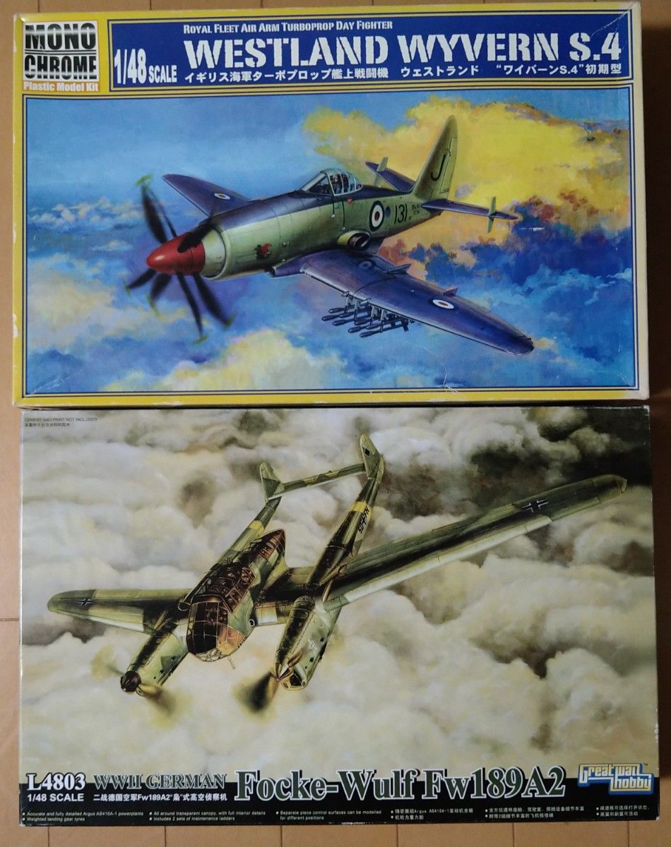 1/48 モノクローム ワイバーン ＆ グレートウォールホビー Fw189A2